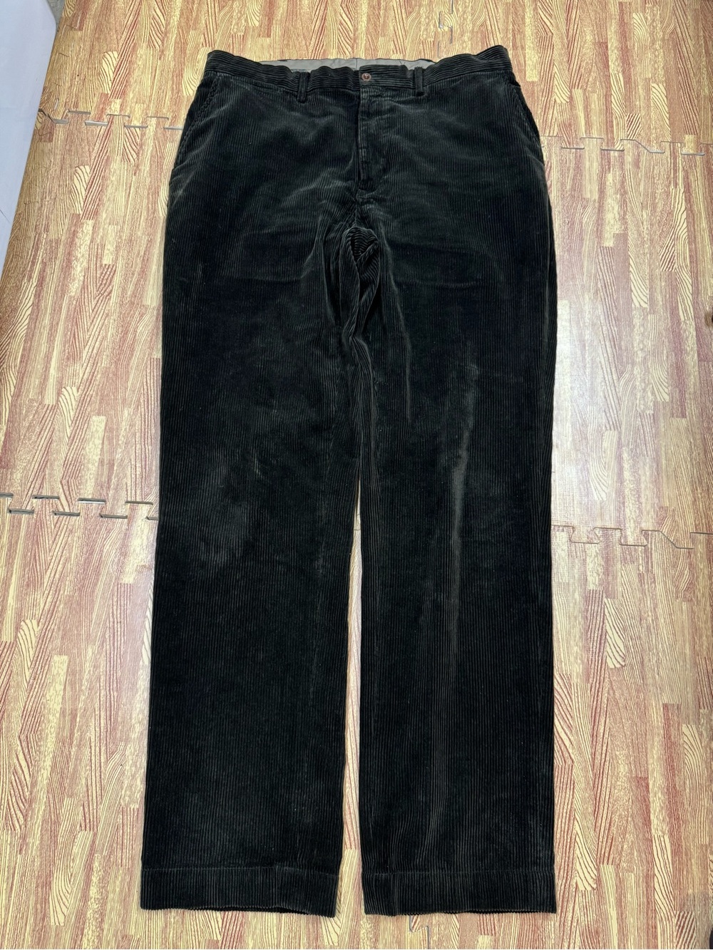 Polo Ralph Lauren Corduroy Pants Men's 36X34 Stretch Classic Fit Dark Green